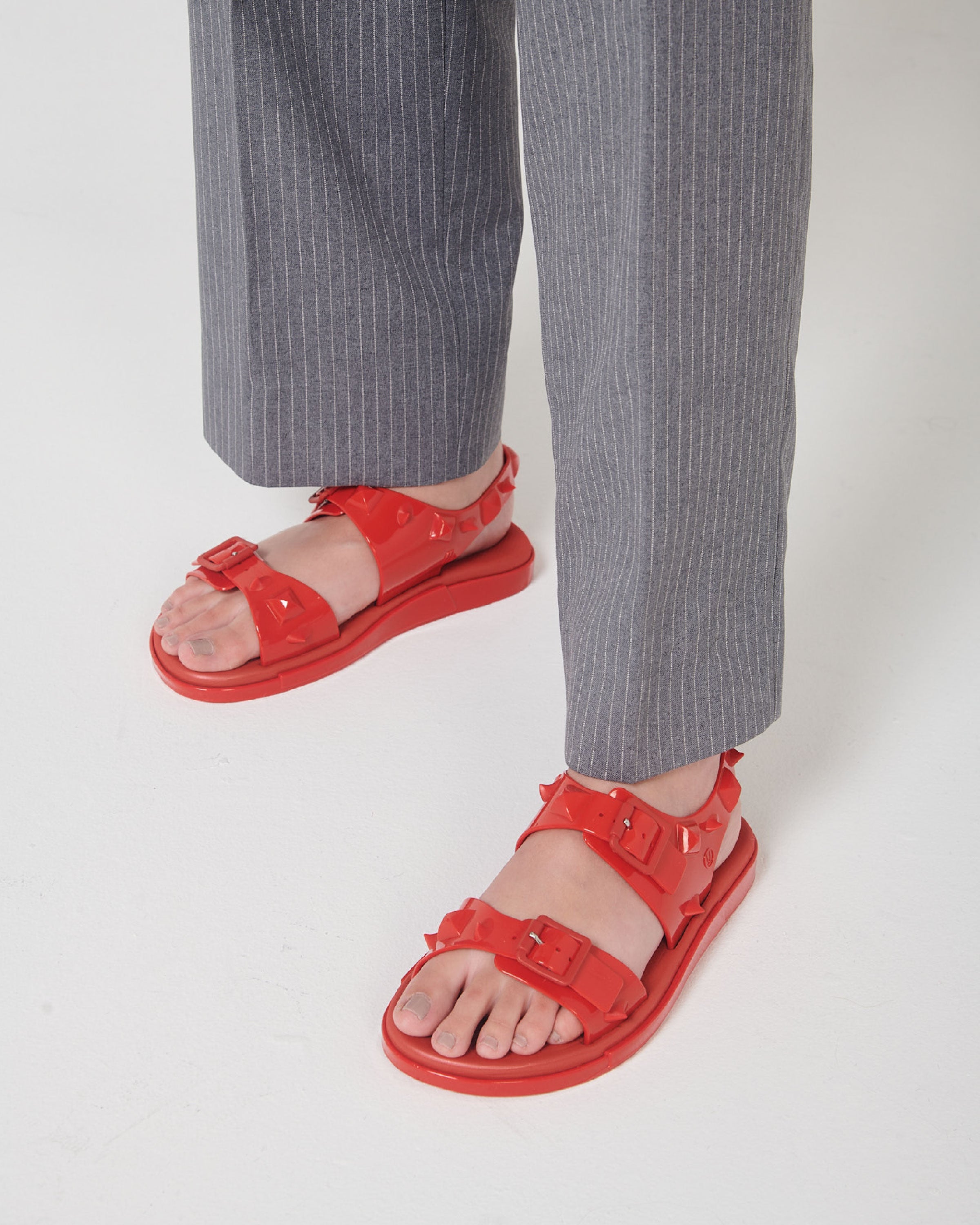 MELISSA SPIKES SANDAL + UNDERCOVER AD