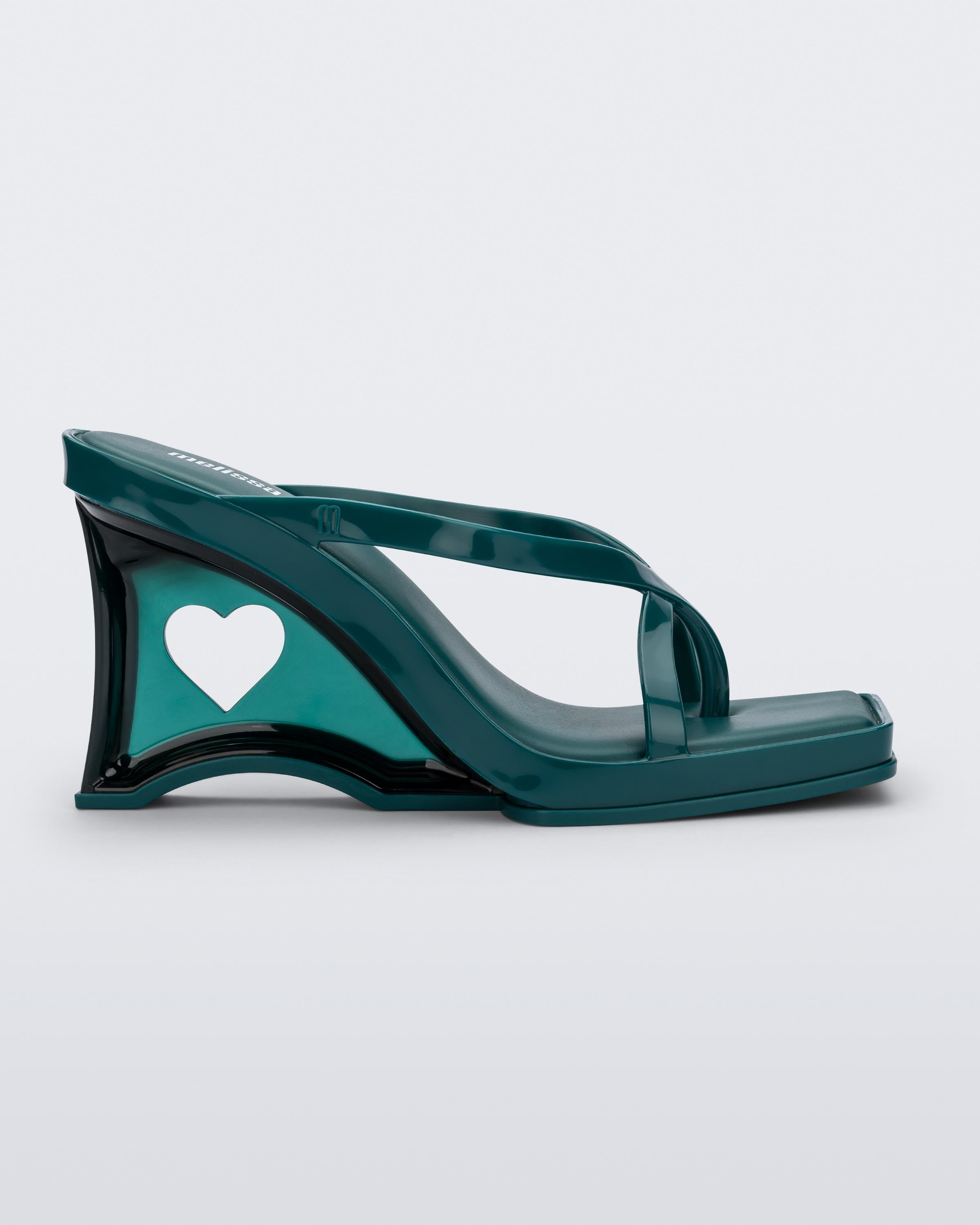 MELISSA GLASS HEEL AD