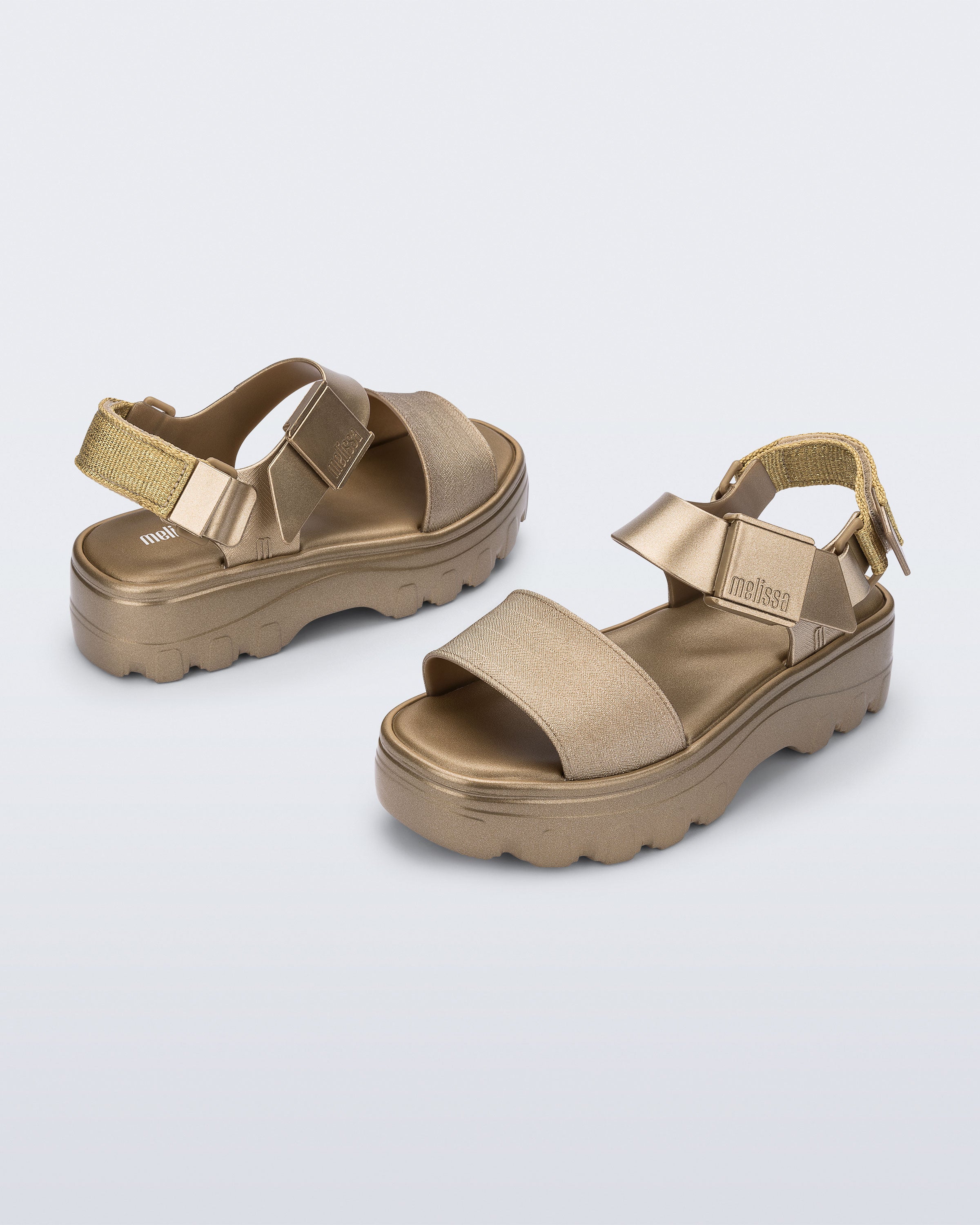 MELISSA KICK OFF SANDAL METALLIC AD