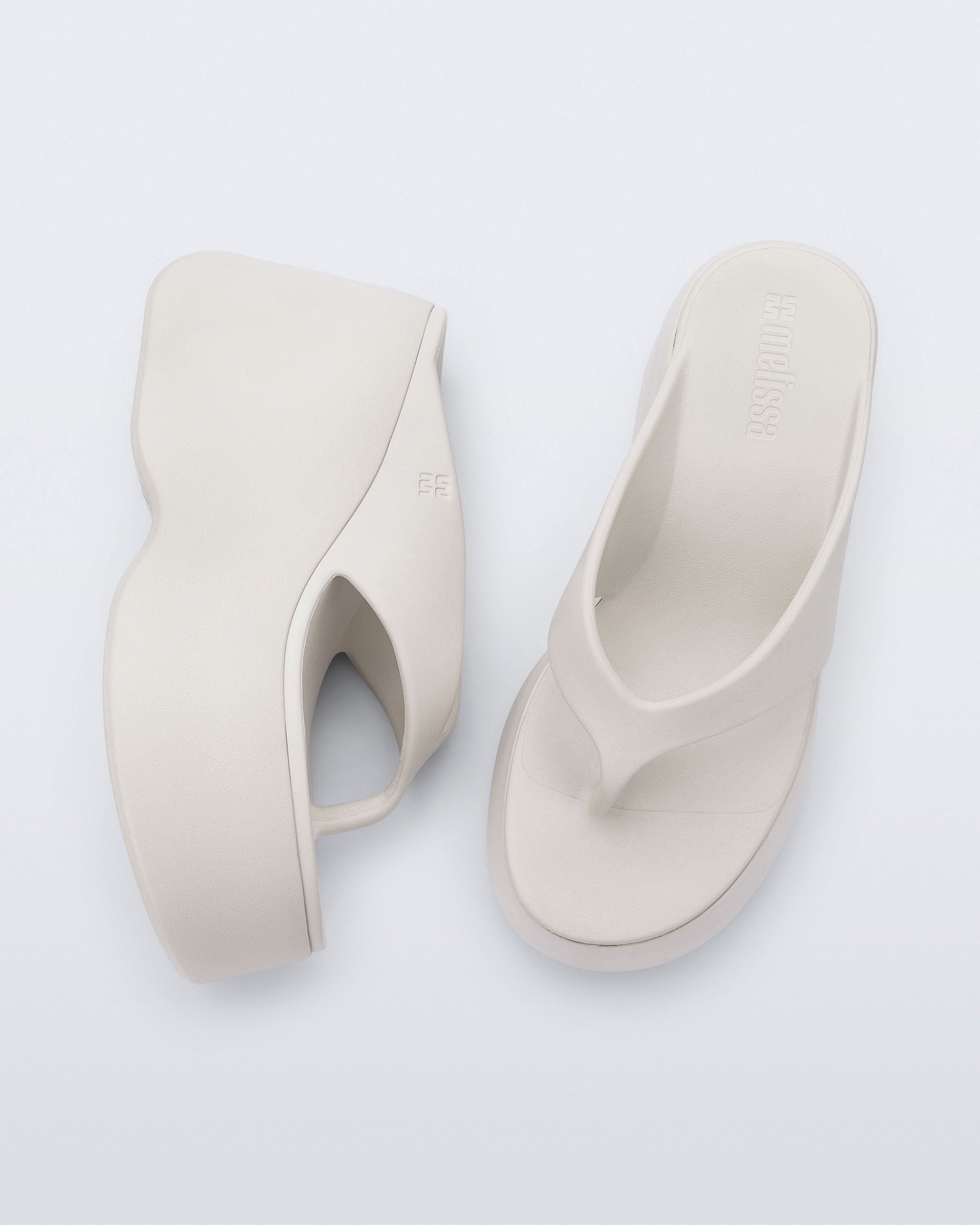 MELISSA FREE THONG WEDGE AD