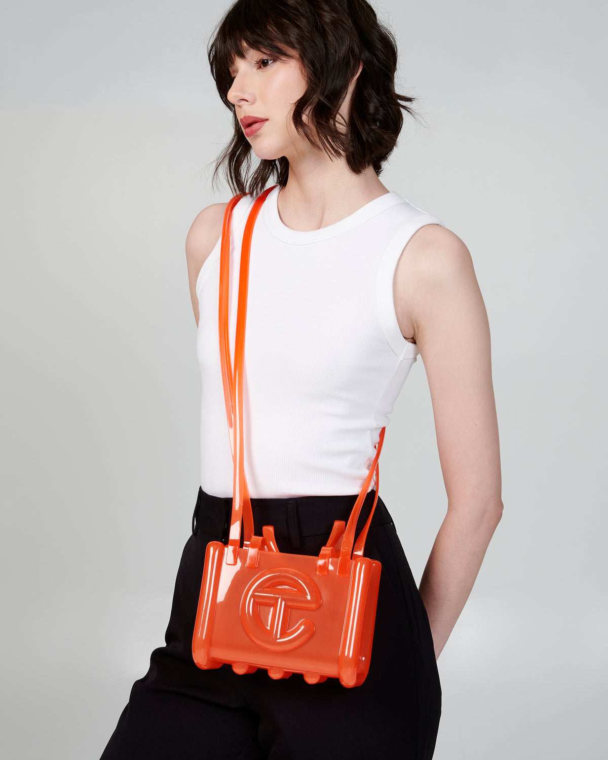 MELISSA X TELFAR SMALL JELLY SHOPPER II