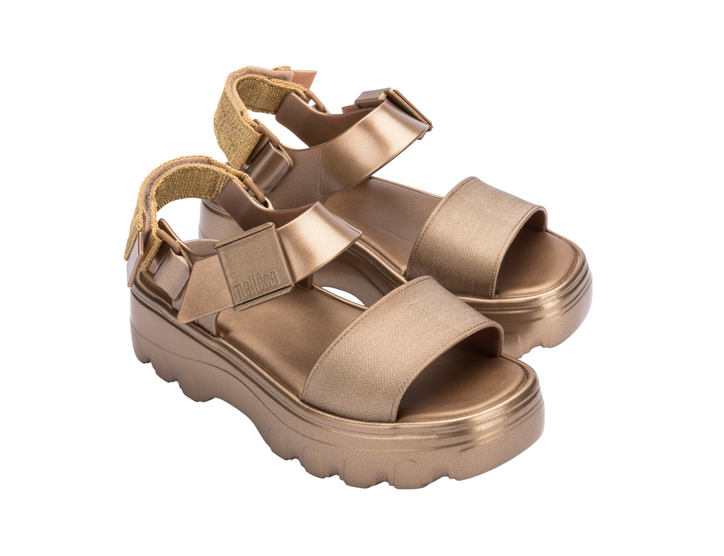 MELISSA KICK OFF SANDAL METALLIC AD