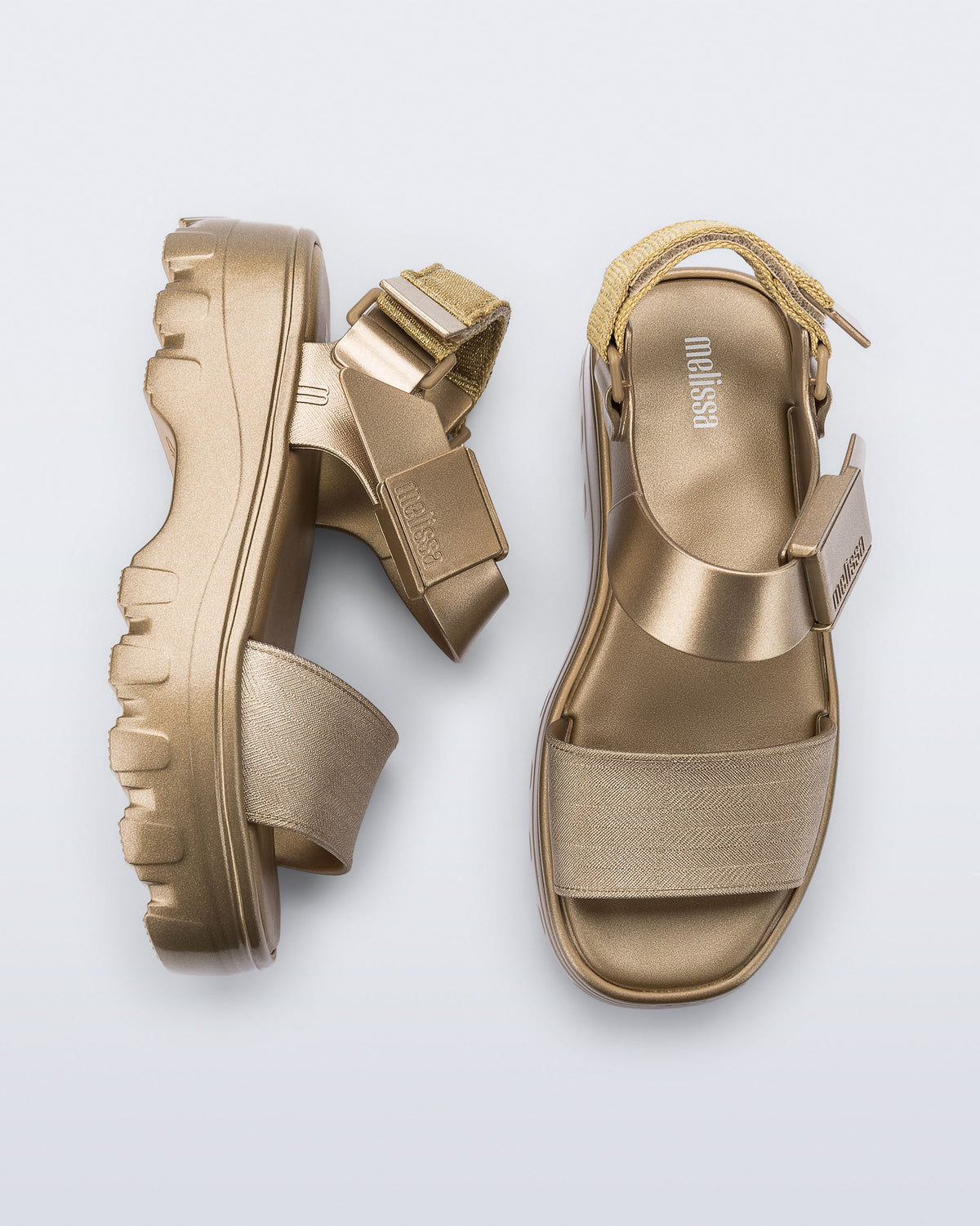 MELISSA KICK OFF SANDAL METALLIC AD