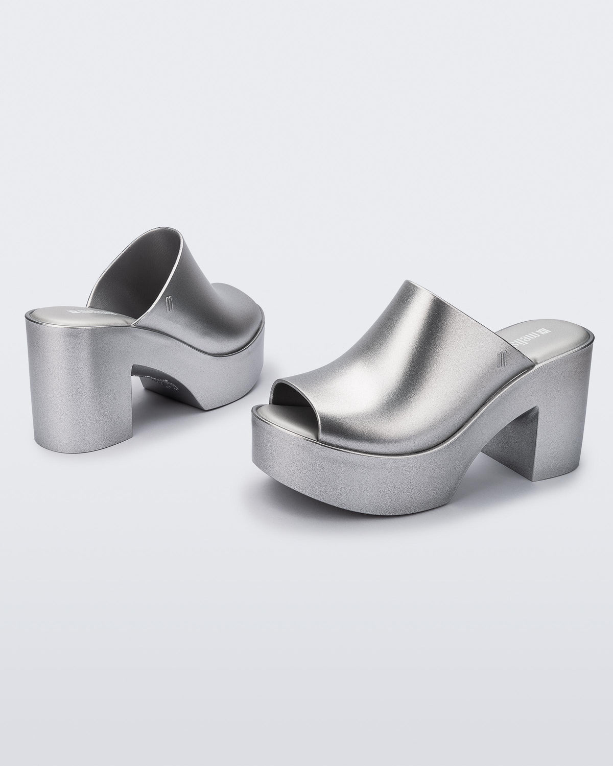 MELISSA MULE HYPE METALLIC AD