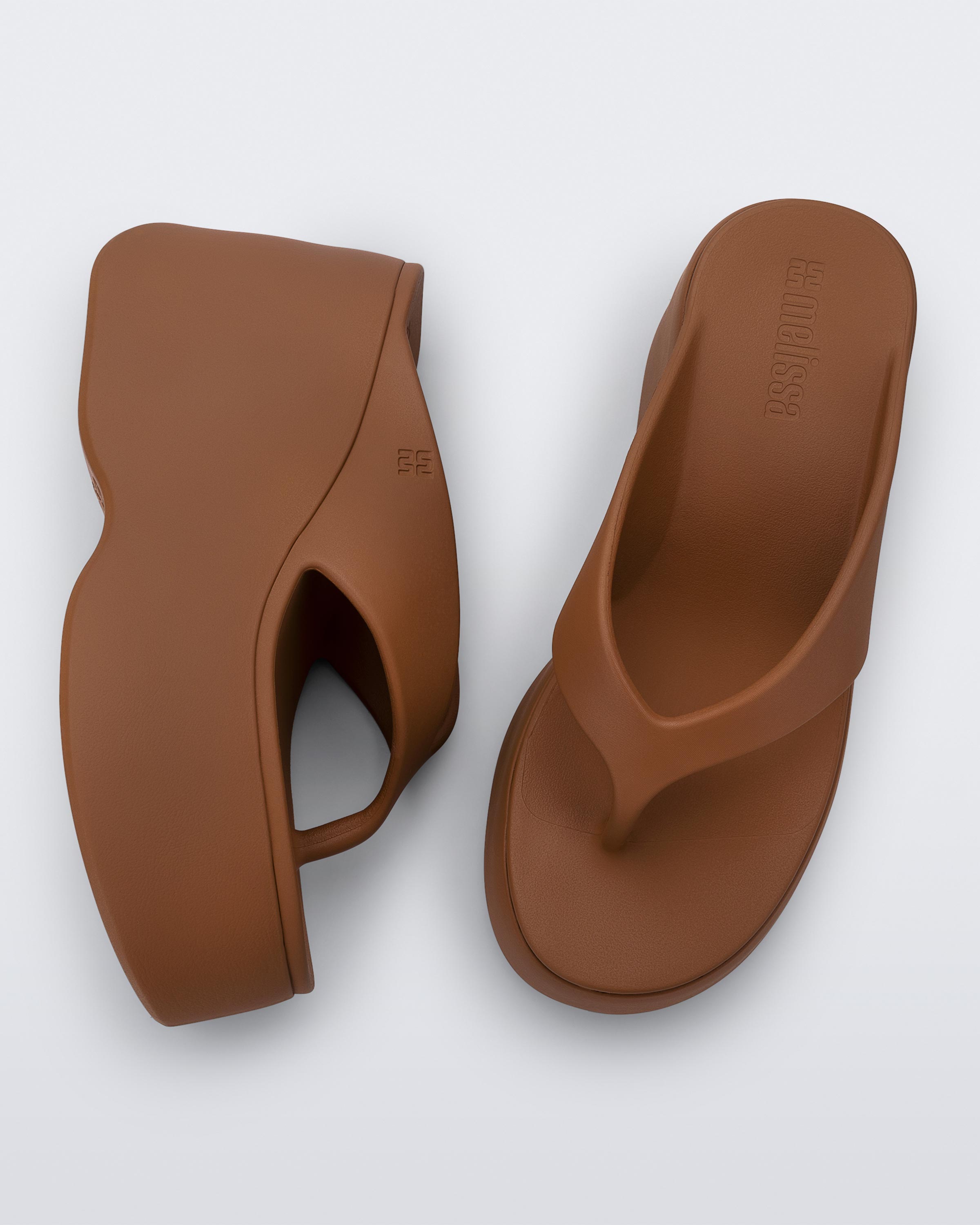 MELISSA FREE THONG WEDGE AD