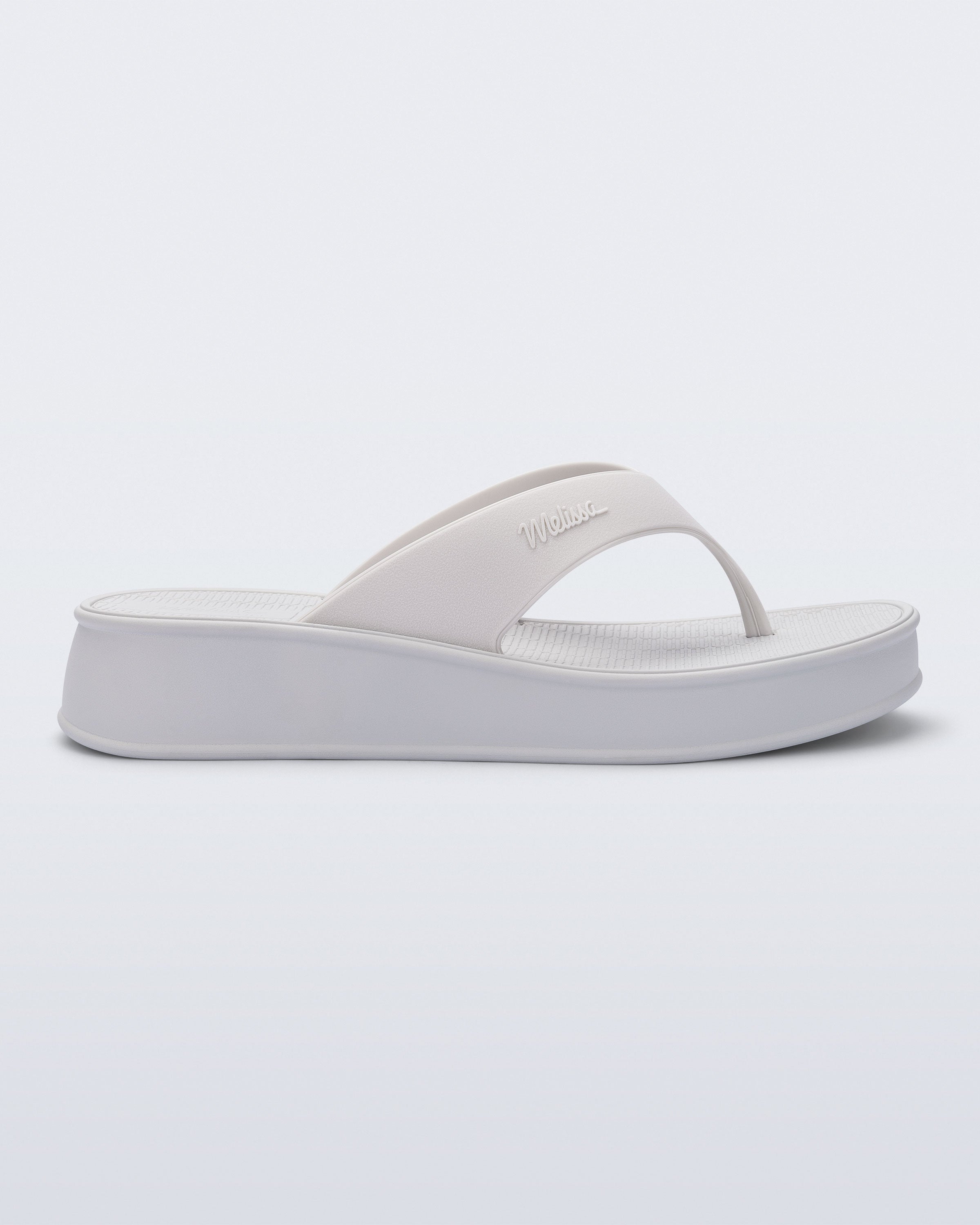 MELISSA SUN FLIP FLOP FLATFORM AD