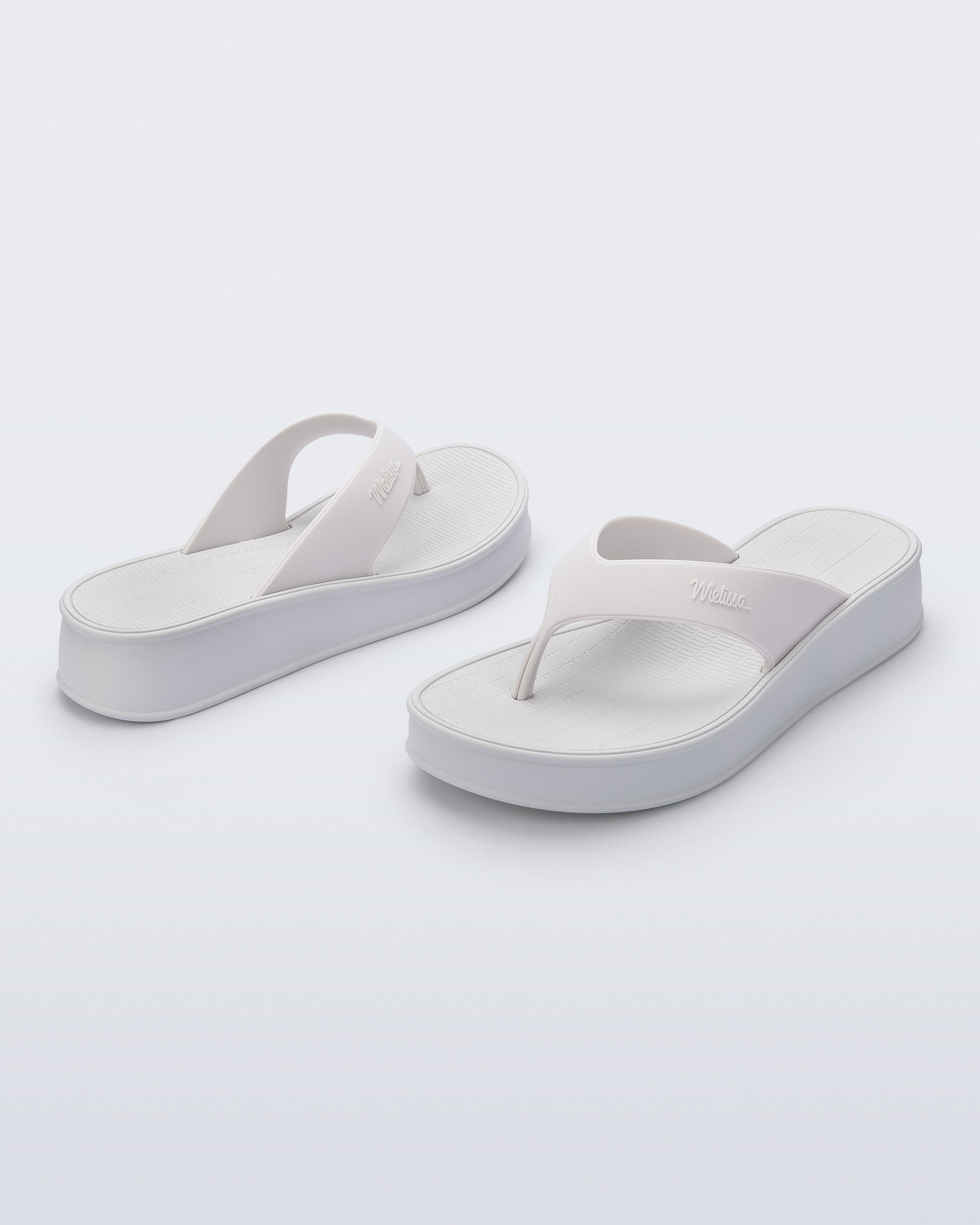 MELISSA SUN FLIP FLOP FLATFORM AD