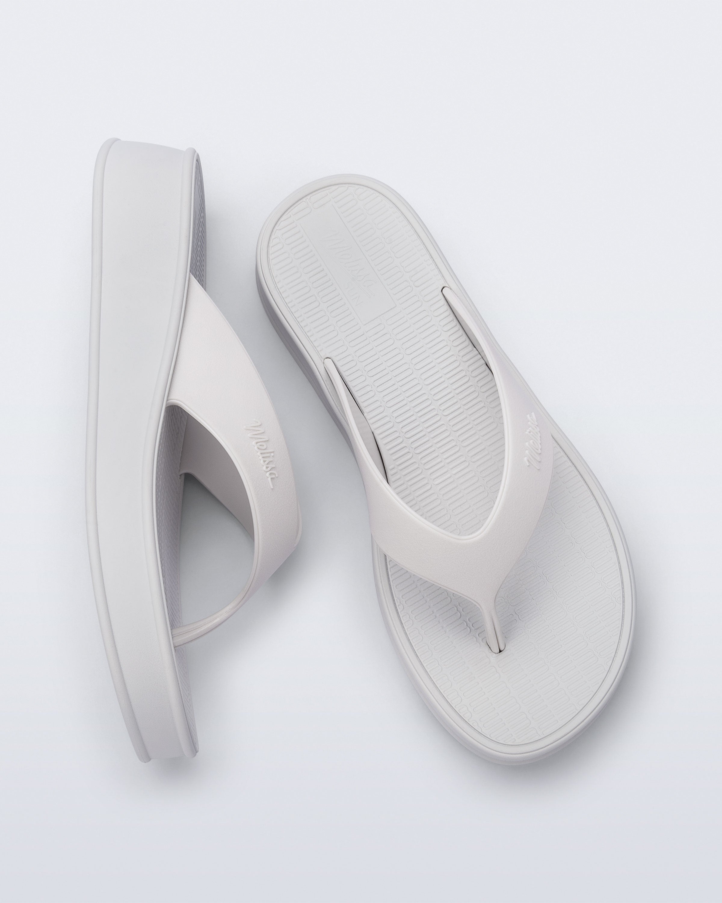 MELISSA SUN FLIP FLOP FLATFORM AD