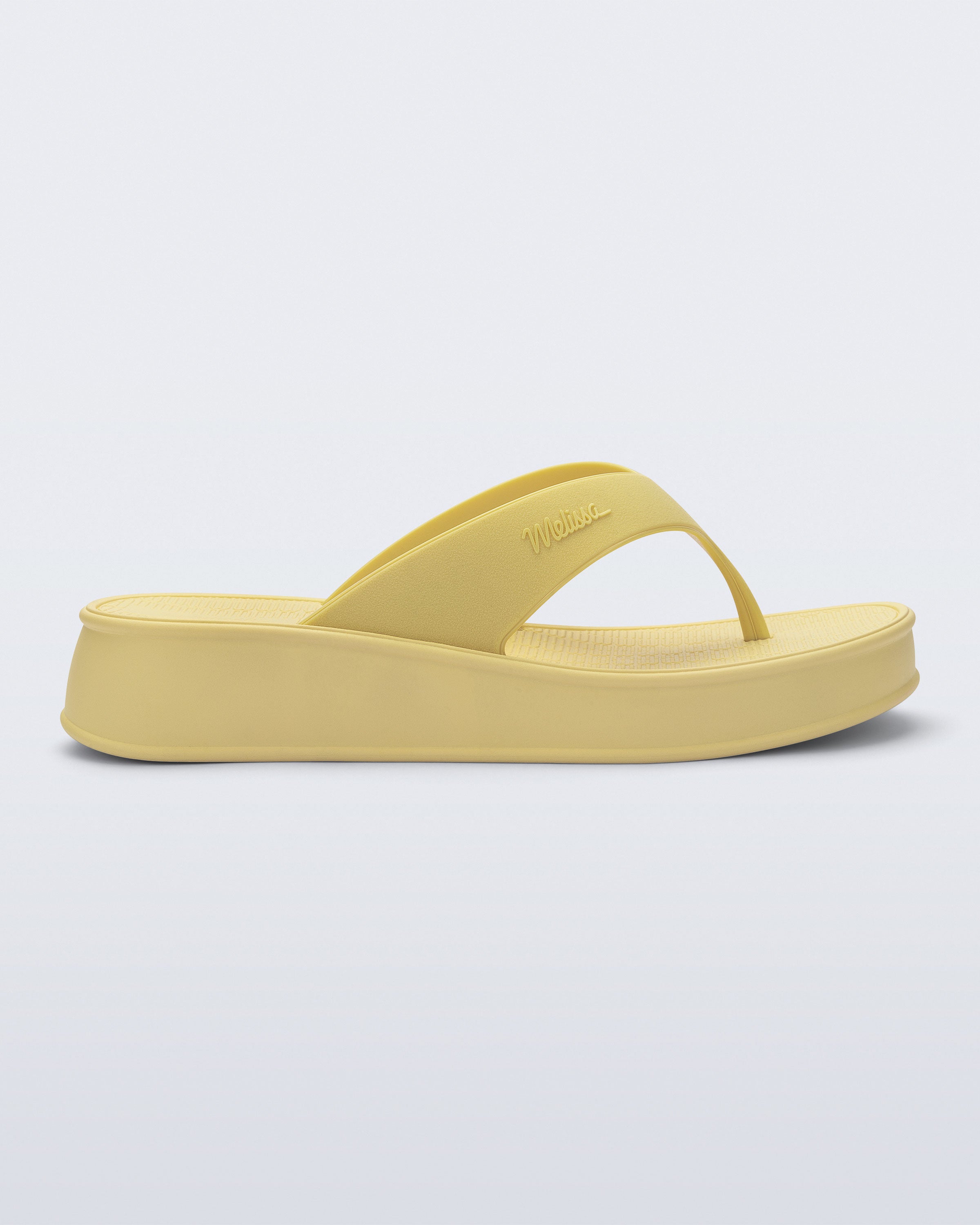 MELISSA SUN FLIP FLOP FLATFORM AD