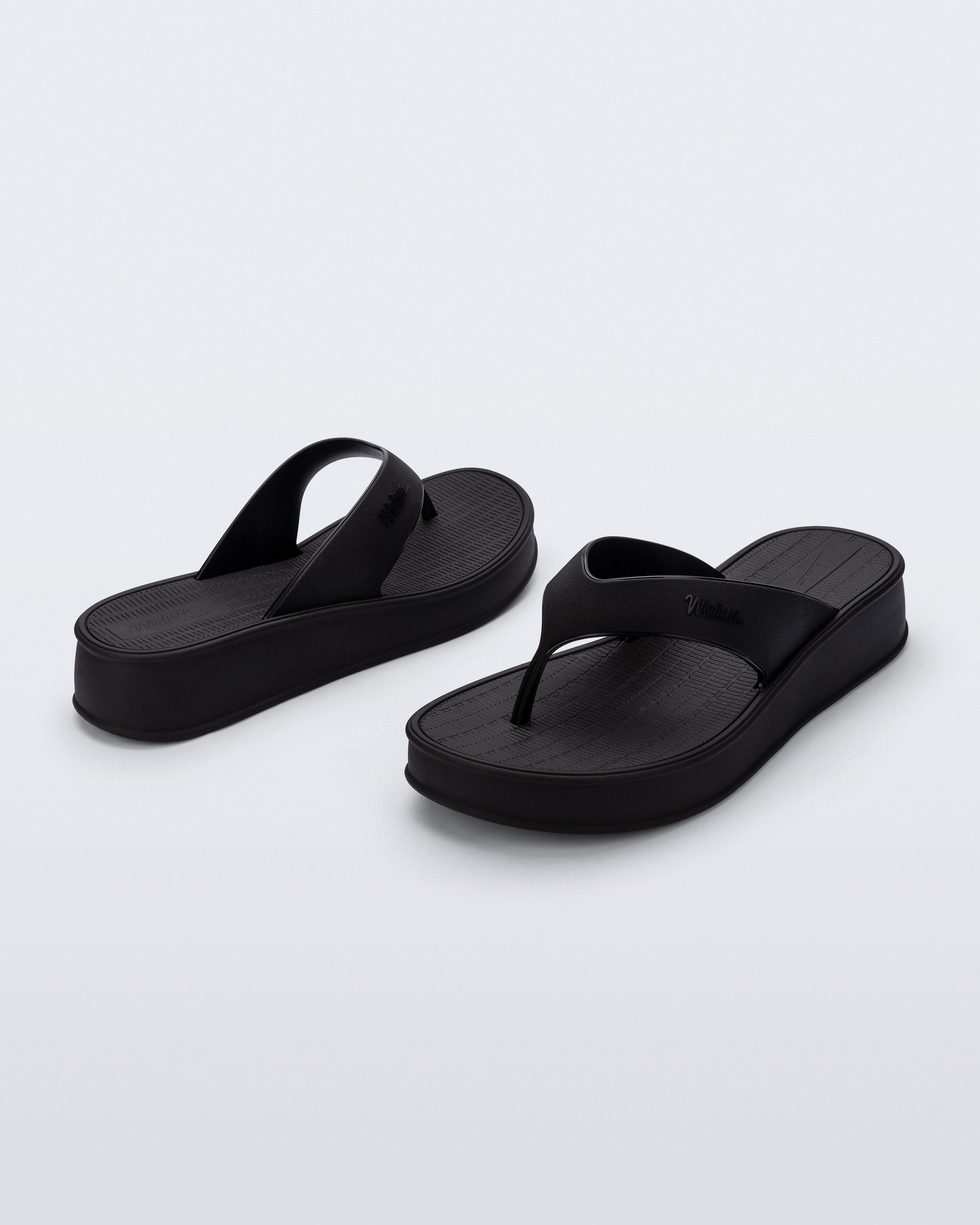 MELISSA SUN FLIP FLOP FLATFORM AD