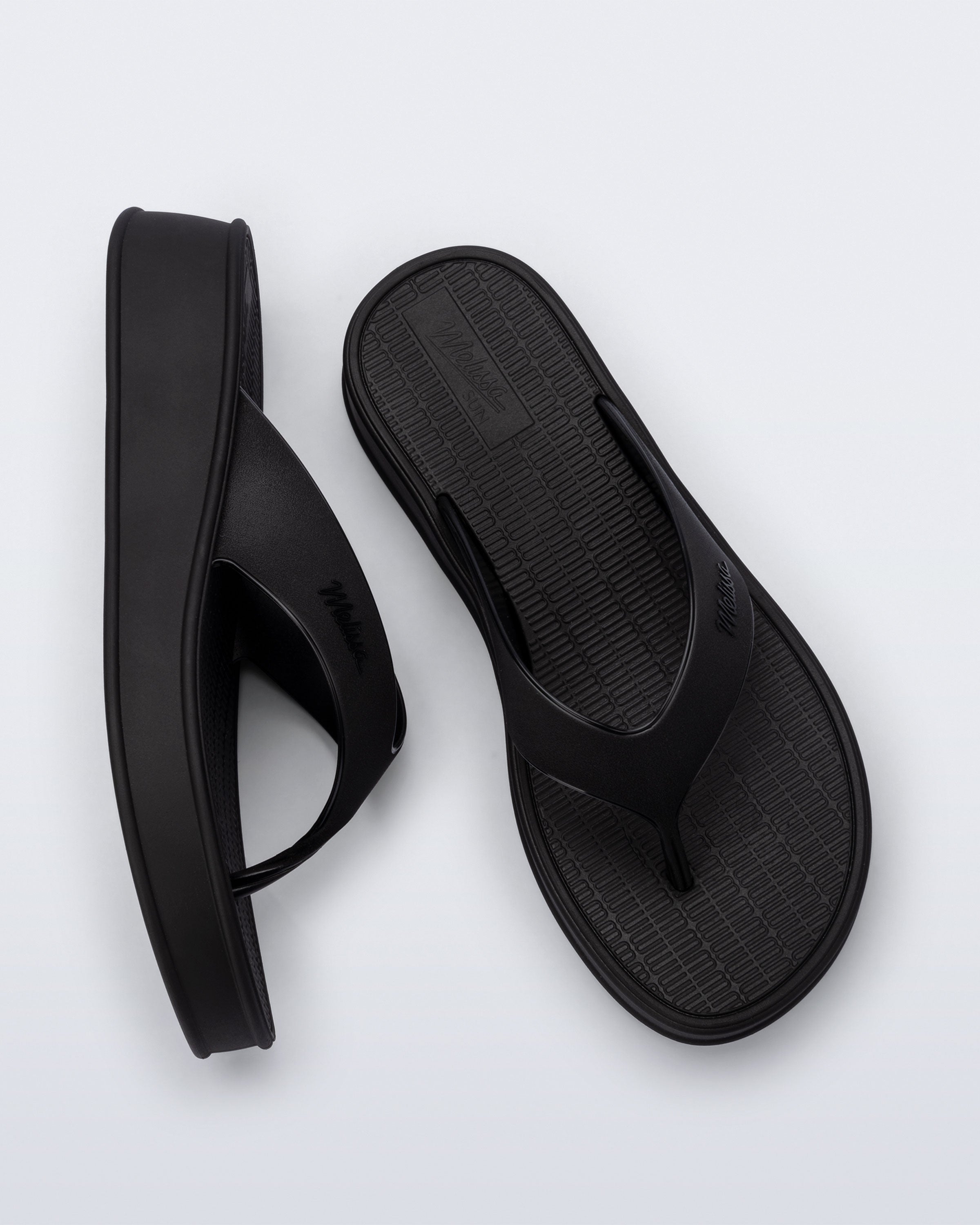 MELISSA SUN FLIP FLOP FLATFORM AD