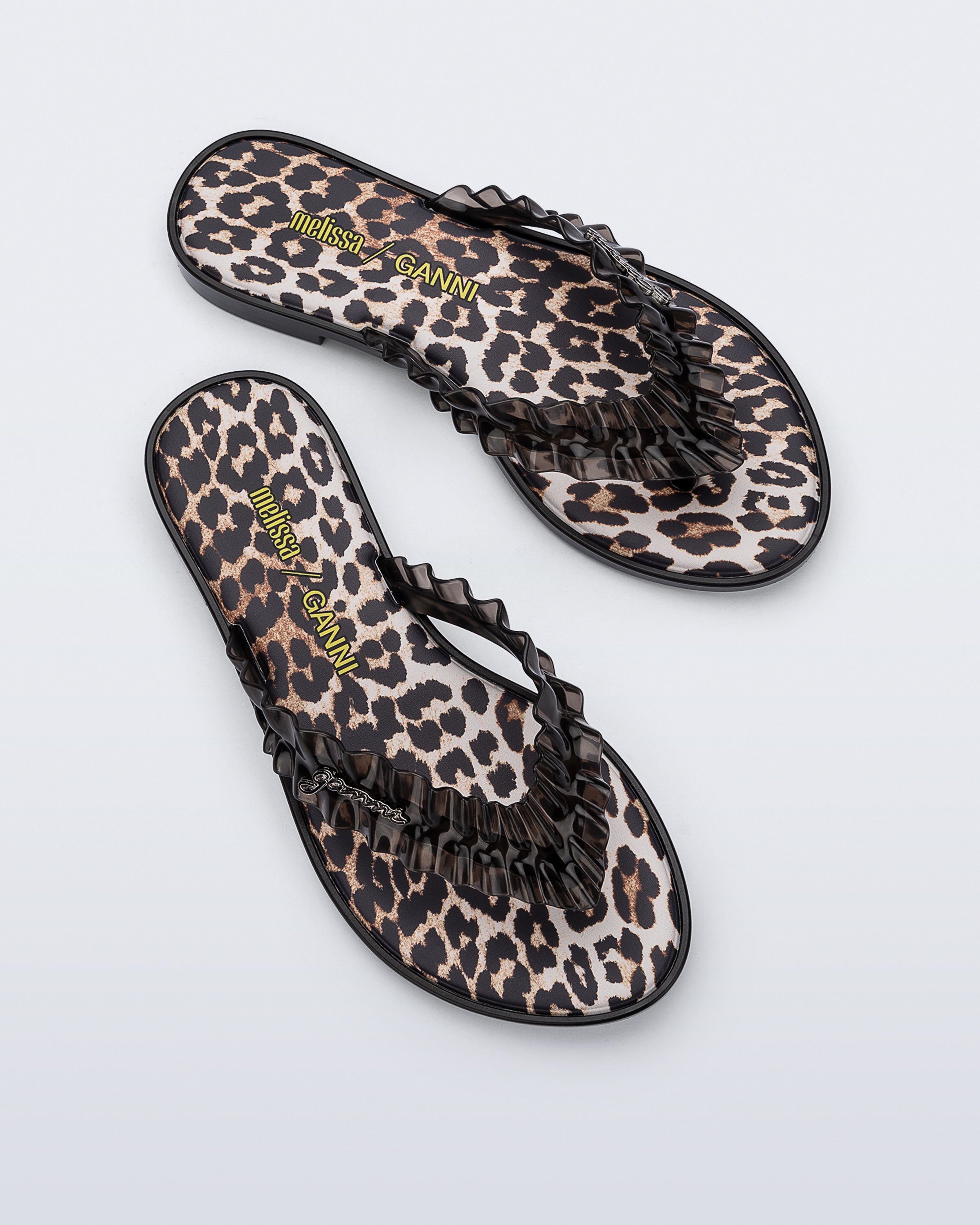 MELISSA FLIP FLOP SLIM + GANNI AD